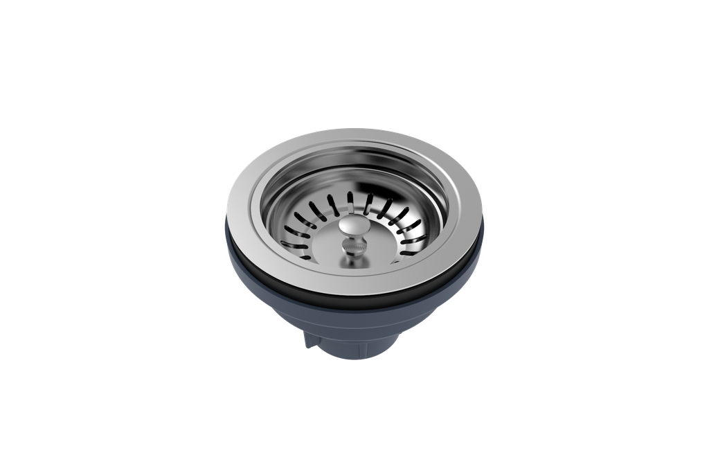 Vogt Drau 34S 18-Gauge Undermount Stainless Steel Workstation Kitchen Sink - KWS.3419.D1-65