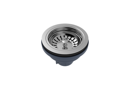 Vogt Drau 34S 18-Gauge Undermount Stainless Steel Workstation Kitchen Sink - KWS.3419.D1-65