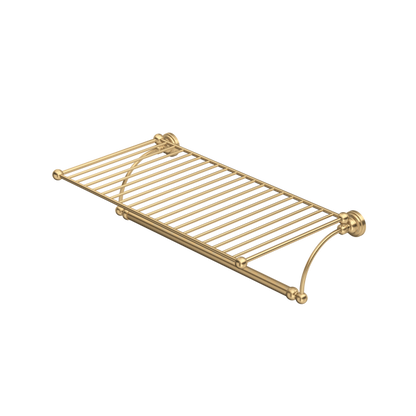 Perrin & Rowe Edwardian Wall Mount Towel Shelf