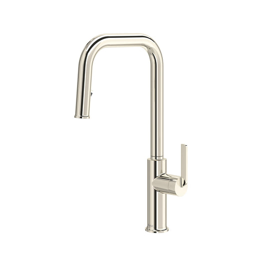Riobel Authentica Pull-Down Kitchen Faucet With U-Spout Dual Spray 1.5 GPM