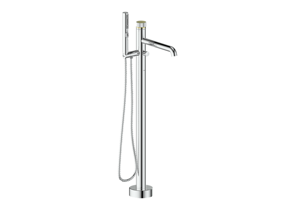 Vogt Mond High-Flow Floor-Mount Tub Filler