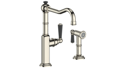 Vogt Carinthia 2-Hole Kitchen Faucet With Side Spray