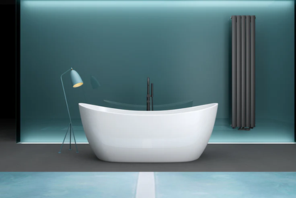 Kodaen Lilia One-Piece Free-Standing Bathtub Glossy White