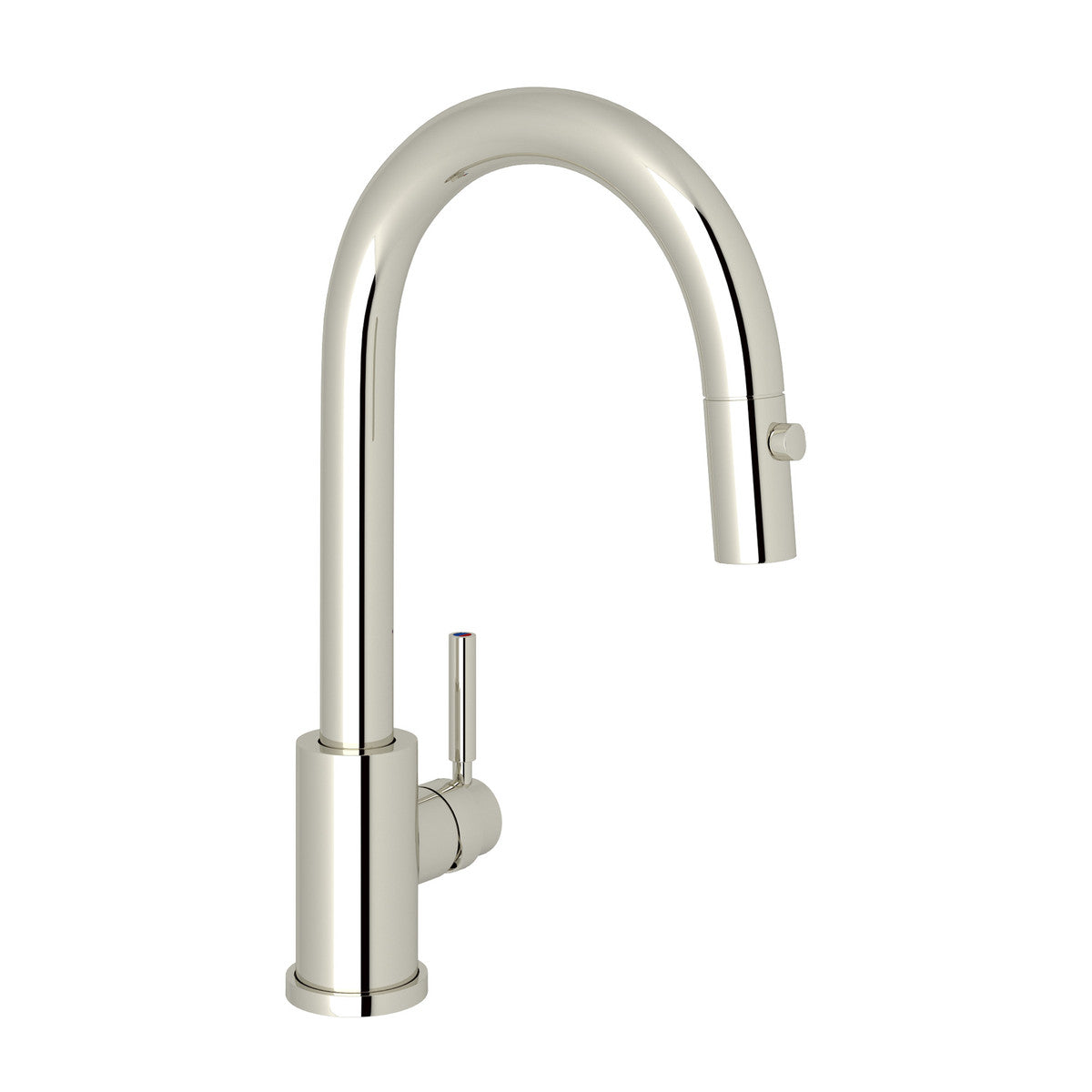 Perrin & Rowe Holborn Pulldown Bar And Food Prep Faucet With Metal Lever Handle