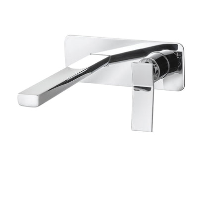 Aquabrass Chicane Wallmount Lavatory Faucet Trim Only 19N29