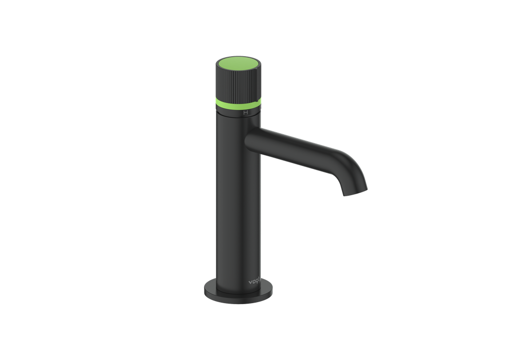 Vogt Mond Single Hole Lavatory Faucet with Pop-Up Drain - Matte Black