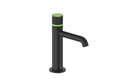 Vogt Mond Single Hole Lavatory Faucet with Pop-Up Drain - Matte Black