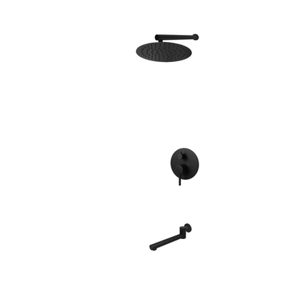 Kodaen Elegante Two Way Pressure Balanced System - Kit 4, With 10" Shower Head & Rough-In Valve