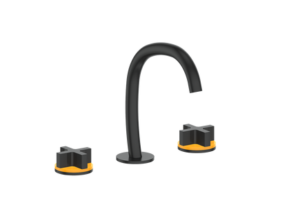 Vogt Mond 8" C.C. Lavatory Faucet With Pop-Up Drain - Cross Handle - BF.M3.1331