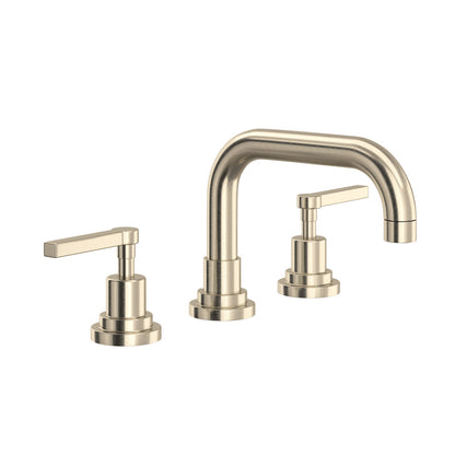 Rohl Lombardia Widespread Lavatory Faucet With U-Spout & Lever Handles - A2218LM-2