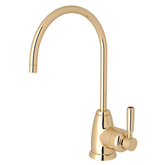 Perrin & Rowe Holborn Hot Water Faucet with C-Spout