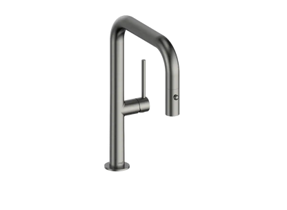 Vogt Dornbirn Pull Down 13" Bar/Prep Kitchen Faucet With U-Spout