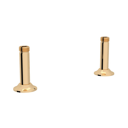 Perrin & Rowe Georgian Era Bridge Kitchen Faucet Straight Deck Unions - U.6794