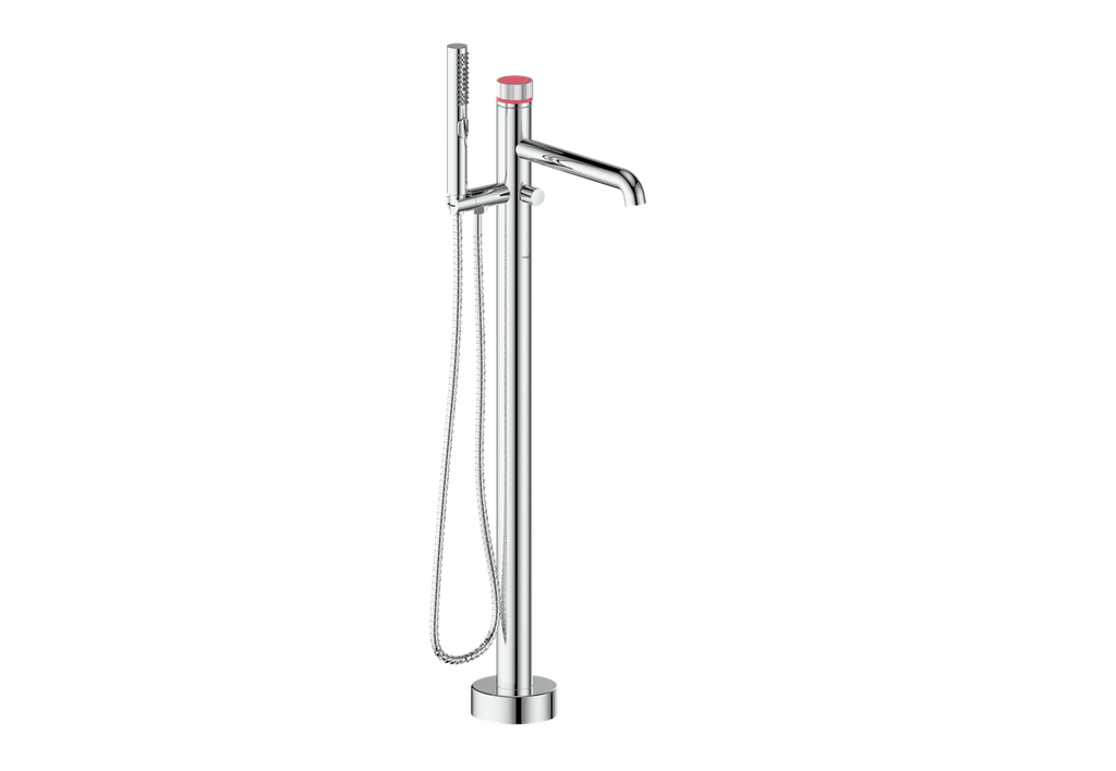 Vogt Mond High-Flow Floor-Mount Tub Filler