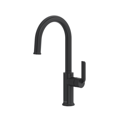 Riobel Authentica Bar/Food Prep Kitchen Faucet With C-Spout Single Spray 1.8 GPM