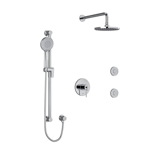Riobel GS Shower Kit 3545 With Rough-In Valve - KIT3545GS