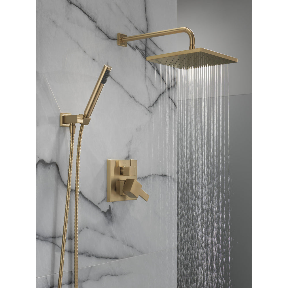 Delta T342701 Modern Monitor 14 Series Angular Raincan Shower Trim with Hand Shower