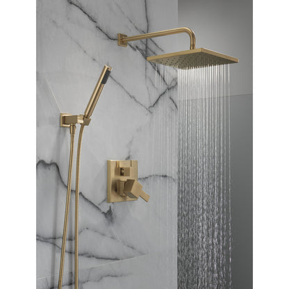 Delta T342701 Modern Monitor 14 Series Angular Raincan Shower Trim with Hand Shower