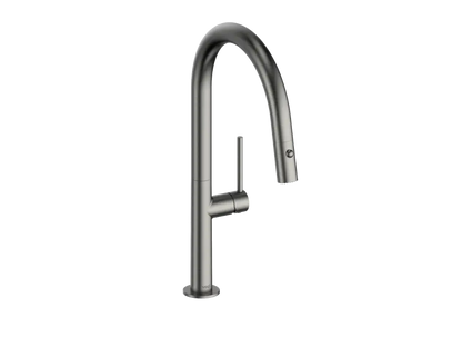 Vogt Dornbirn Pull Down 16" Kitchen Faucet With C-Spout - KF.16D1.0204