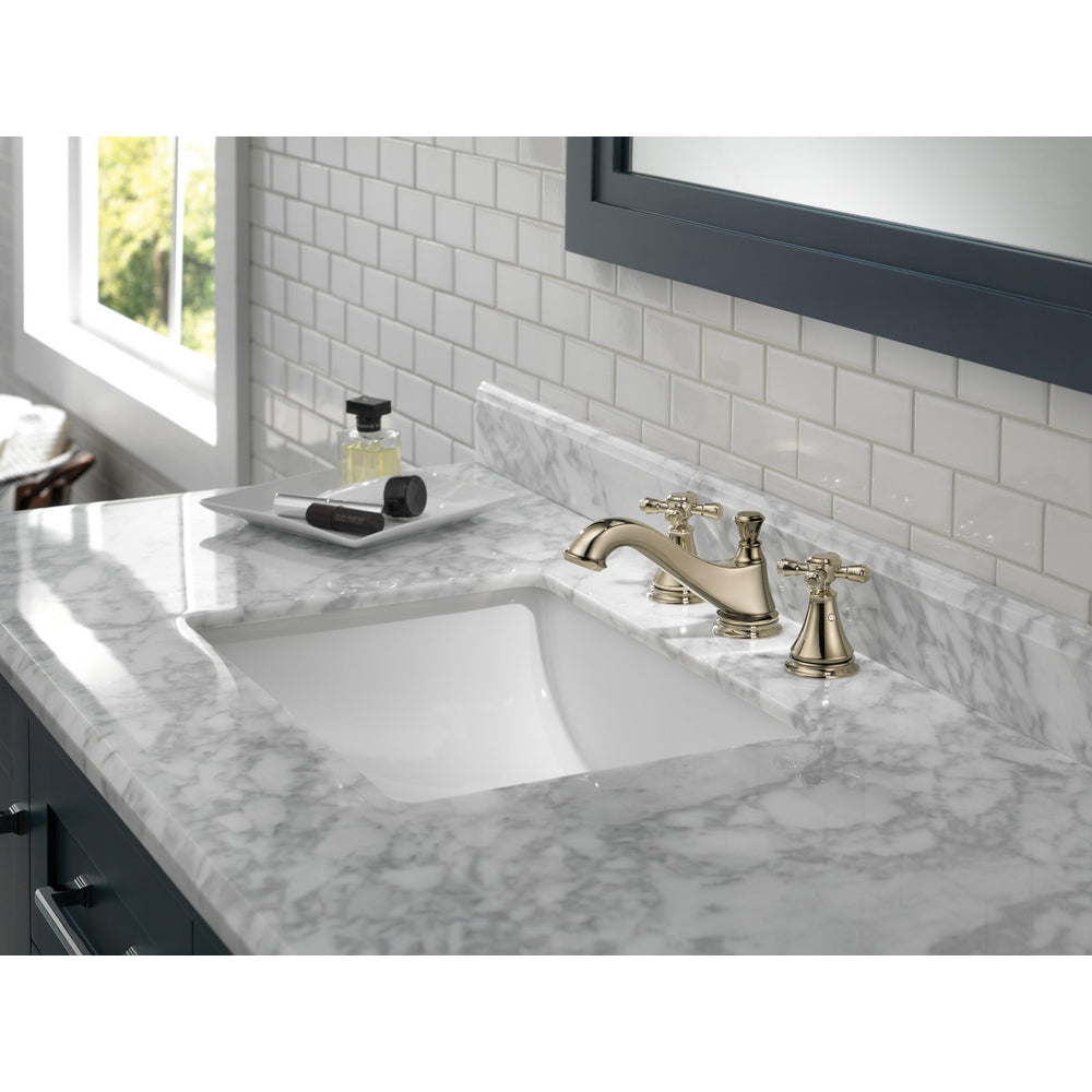 Delta Cassidy Metal Cross Handle Kit for Deck Mount Bathroom & Bidet - H295