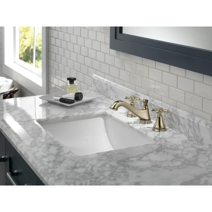 Delta Cassidy Metal Cross Handle Kit for Deck Mount Bathroom & Bidet - H295