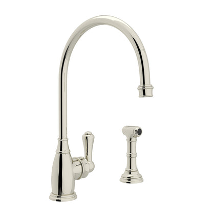 Perrin & Rowe Georgian Era Kitchen Faucet With Side Spray 1.8 GPM