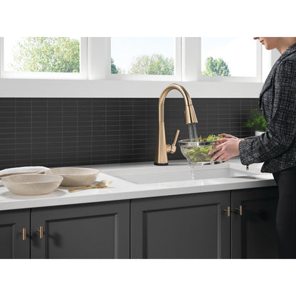 Delta Lenta Touchless Pull-Down Kitchen Faucet