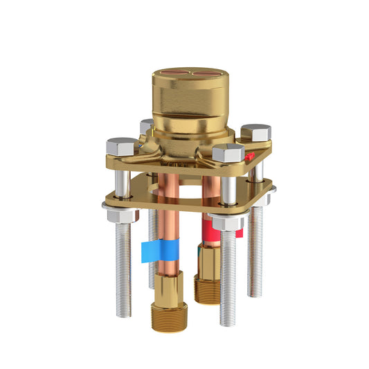 Riobel Floor Mount Tub Filler Rough-In Valve Without Service Stops- RHFS