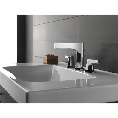 Delta Zura Two Handle Widespread Bathroom Faucet - 3574