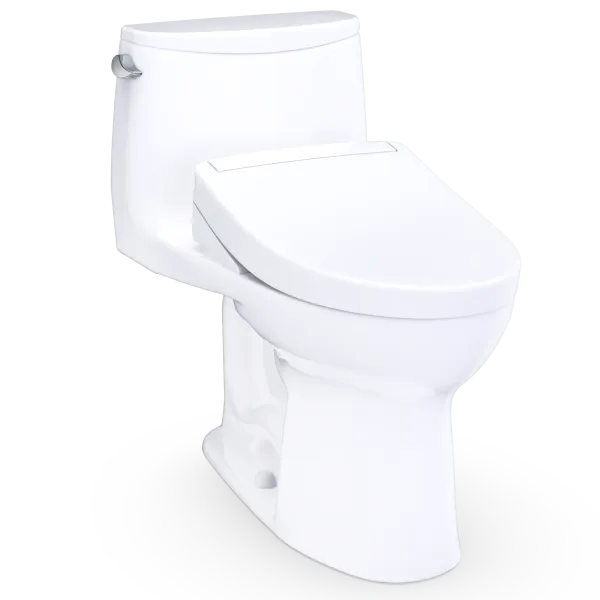 TOTO NEW Ultramax Washlet+ S5 One-Piece Toilet - 1.28 GPF Universal Height
