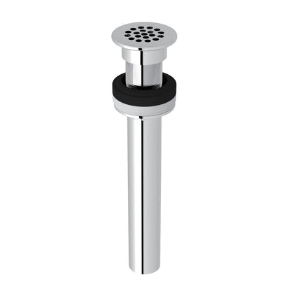 Rohl Lavatory Grid Drain Without Overflow With 10" Tailpiece - 6442