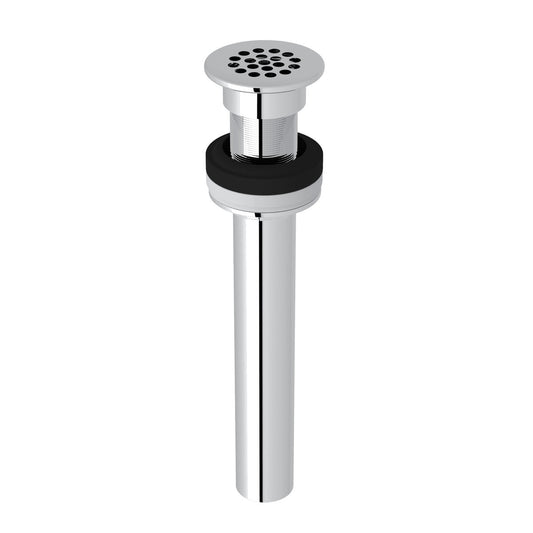 Rohl Lavatory Grid Drain Without Overflow With 10" Tailpiece - 6442