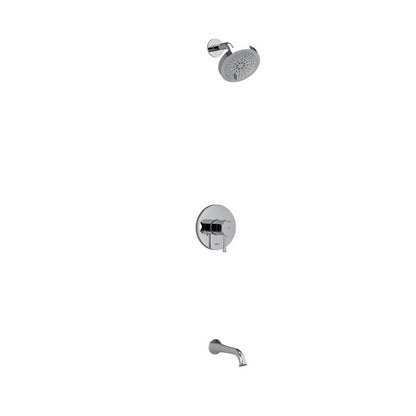 Riobel Edge Shower Kit 4744 With Rough-In Valve - KIT4744EDTM