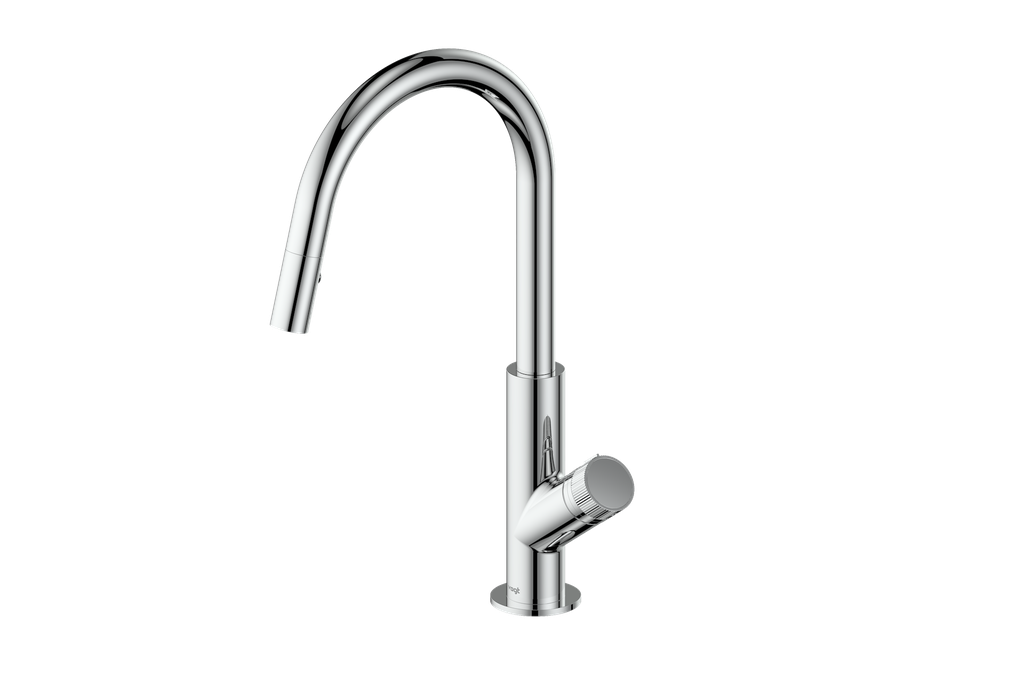 Vogt Mond 16" Kitchen Faucet in Chrome, KF.16M1.1504.CC