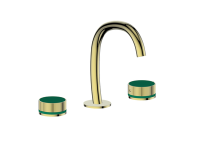 Vogt Mond 8" C.C. Lavatory Faucet With Pop-Up Drain - Moon Handle - BF.M1.1331