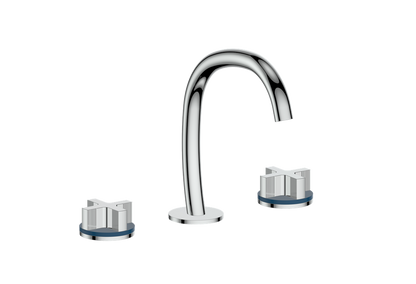 Vogt Mond 8" C.C. Lavatory Faucet With Pop-Up Drain - Cross Handle - BF.M3.1331
