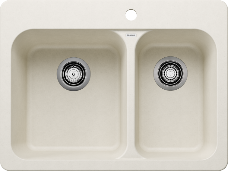 Blanco Vision 1½ Bowl Silgranit Dual Mount Kitchen Sink