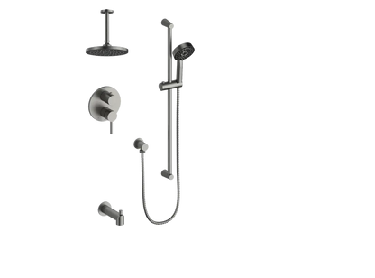 Vogt Wörgl 3-Way Pressure Balanced Shower System Trim Only - TM.OR.310.310.CC