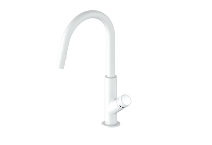 Vogt Mond 16" Kitchen Faucet in Matte White, KF.16M1.1504.MW