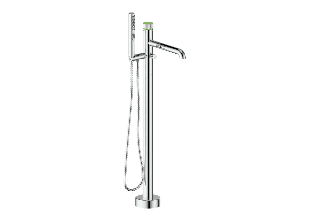 Vogt Mond High-Flow Floor-Mount Tub Filler