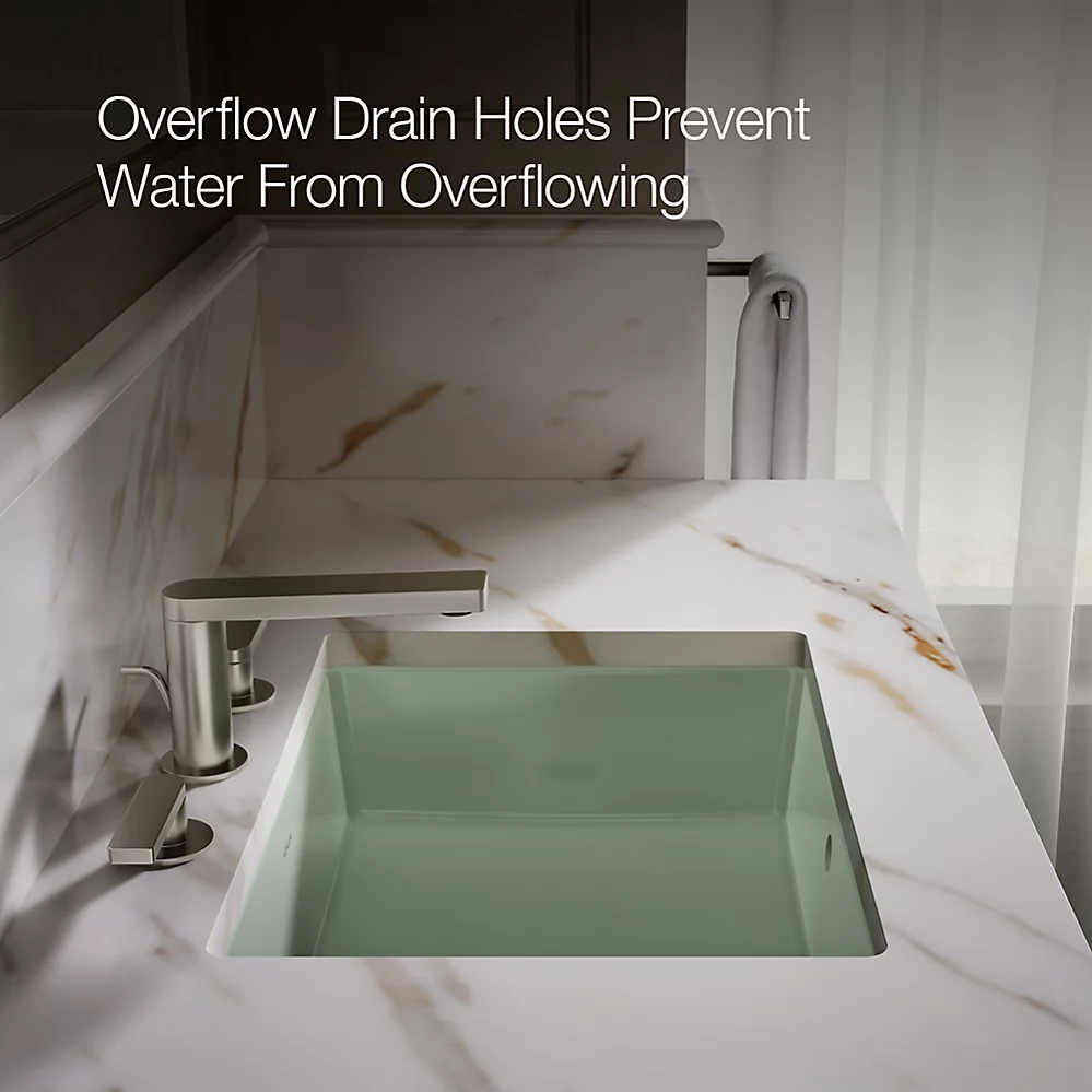 Kohler Verticyl 19-3/4" Rectangular Undermount Bathroom Sink - K-2882