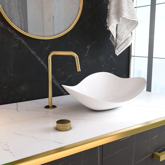 Kodaen Noho Two-Piece Vessel Sink Bathroom Faucet