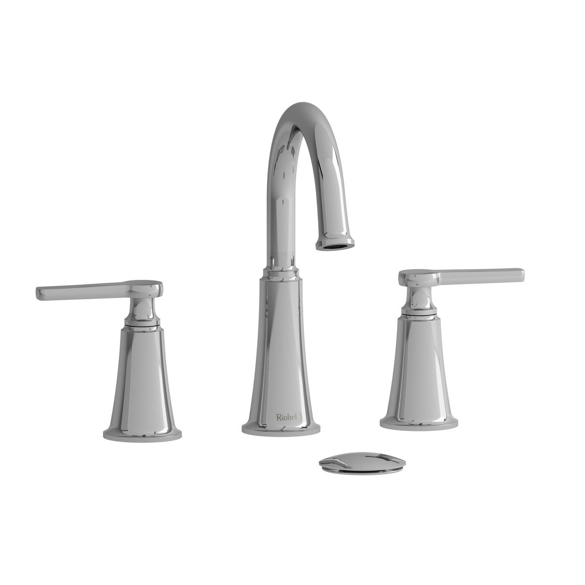 Riobel Momenti Widespread Lavatory Faucet With C-Spout - MMRD08J