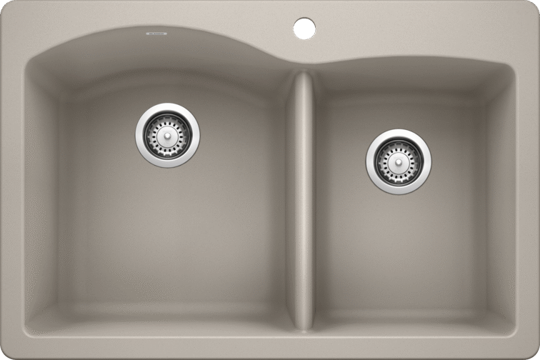 Blanco Diamond 1¾ Bowl Silgranit Dual Mount Kitchen Sink