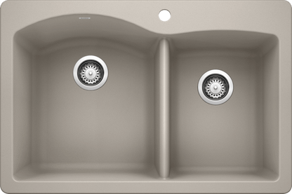 Blanco Diamond 1¾ Bowl Silgranit Dual Mount Kitchen Sink