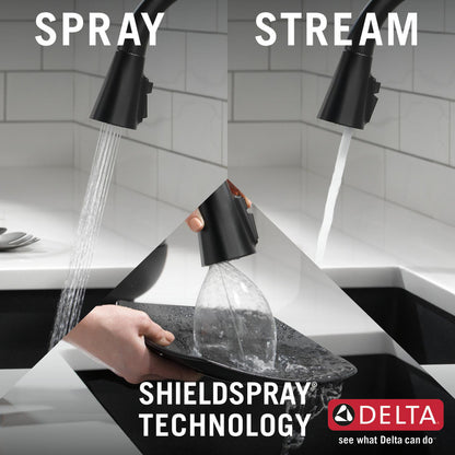 Delta Lenta Single-Handle Pull-Down Kitchen Faucet