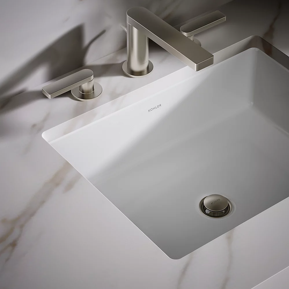 Kohler Verticyl 19-3/4" Rectangular Undermount Bathroom Sink - K-2882
