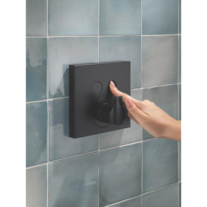 Delta SelectChoice Ara Angular Modern Push-Button Shower Trim - T37T267