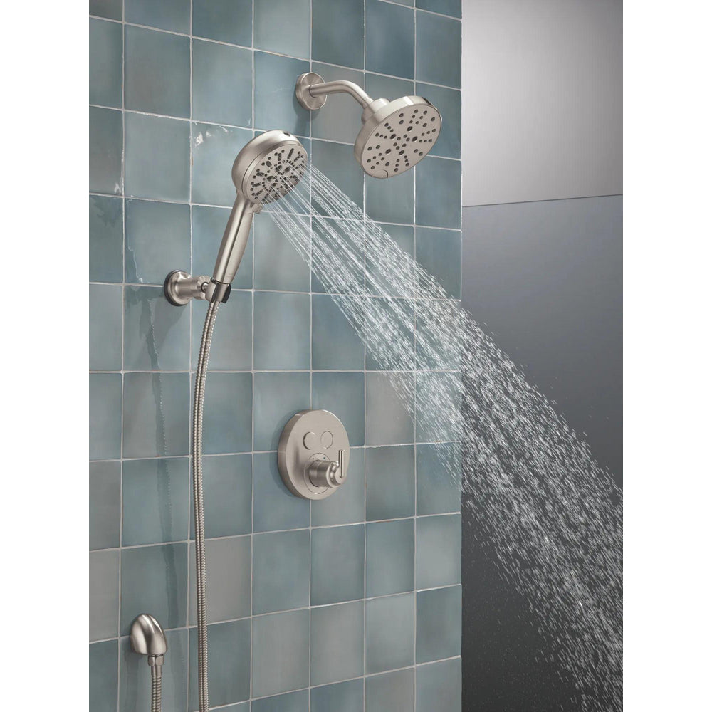 Delta Trinsic SelectChoice Round Contemporary Push-Button Shower Trim - T37T259