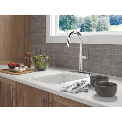 Delta Altado Touchless Pulldown Bar/Prep Faucet - 9986TL
